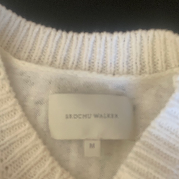 Brochu Walker Ivory Knit Top - Picture 2 of 2